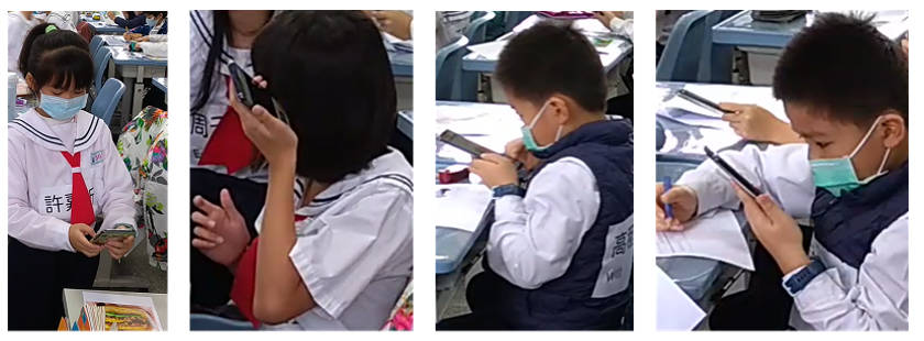 圖說：研究團隊開發手機應用程式，結合AI影像辨識，讓學生可以拍攝的真實物件。