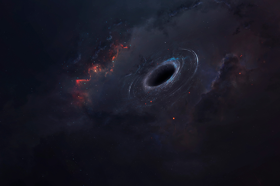 以超視界擾動探測太初黑洞的大小
