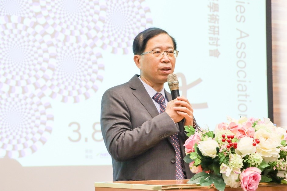 臺師大校長宋曜廷致詞。